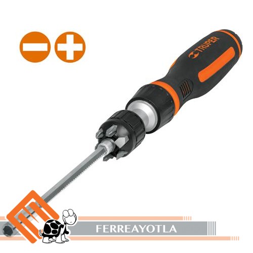 DESARMADOR TELESCOPICO T. MATRACA 6 PUNTAS - TRUPER