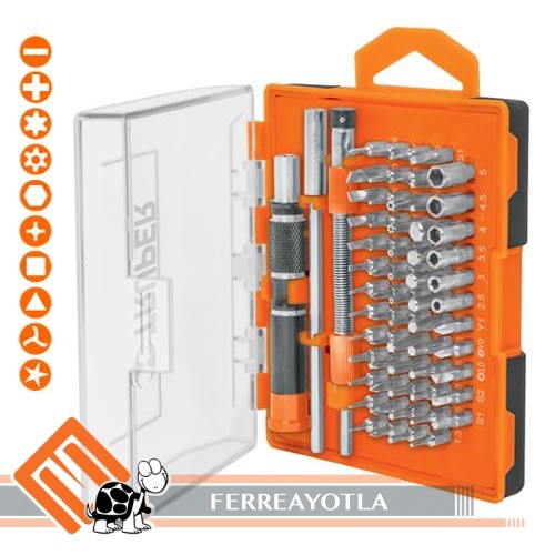 DESARMADOR JOYERO 66 PZ - TRUPER